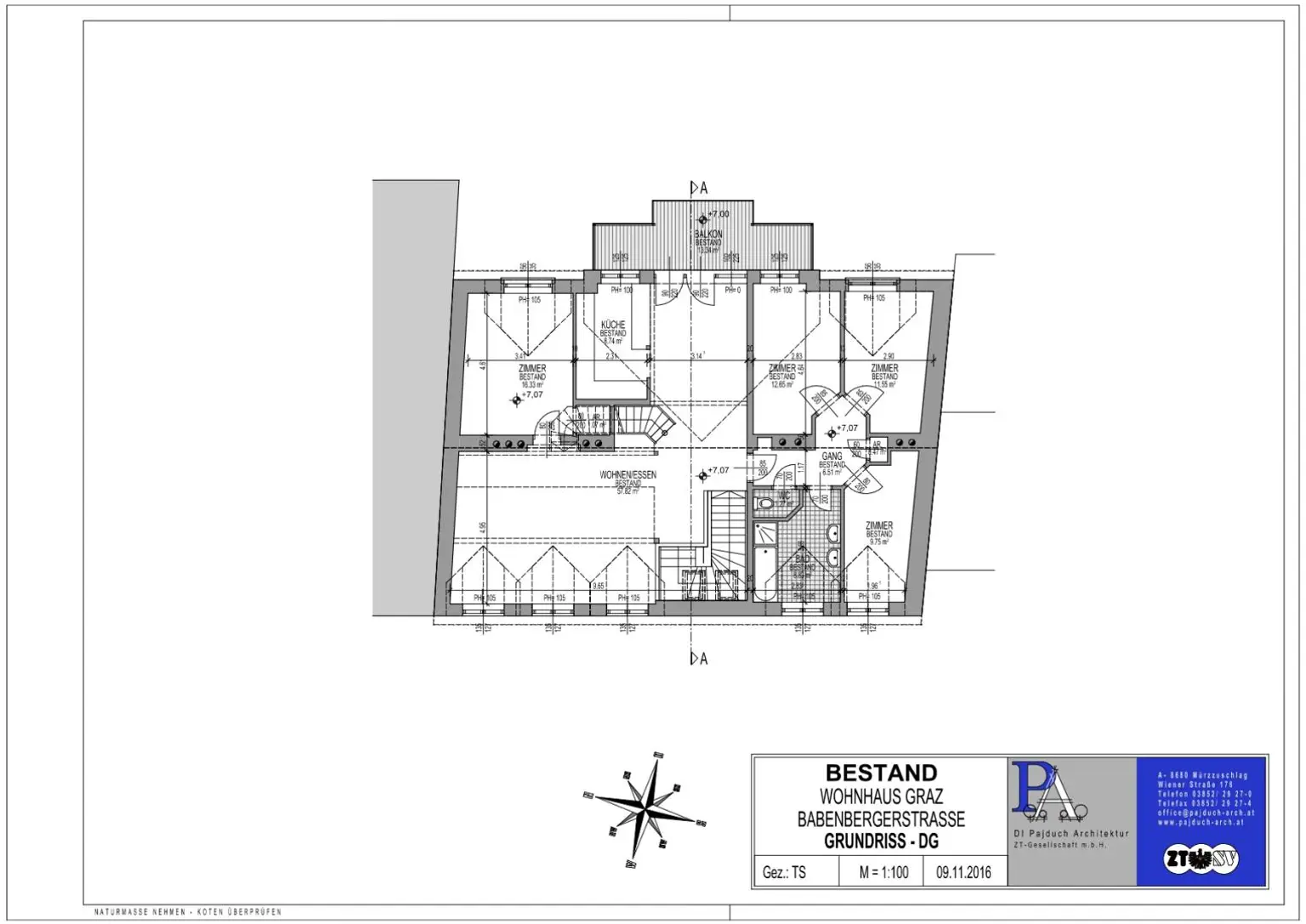 Traumhafte Penthousewohnung als Maisonette mit Dachterrasse und Garage
