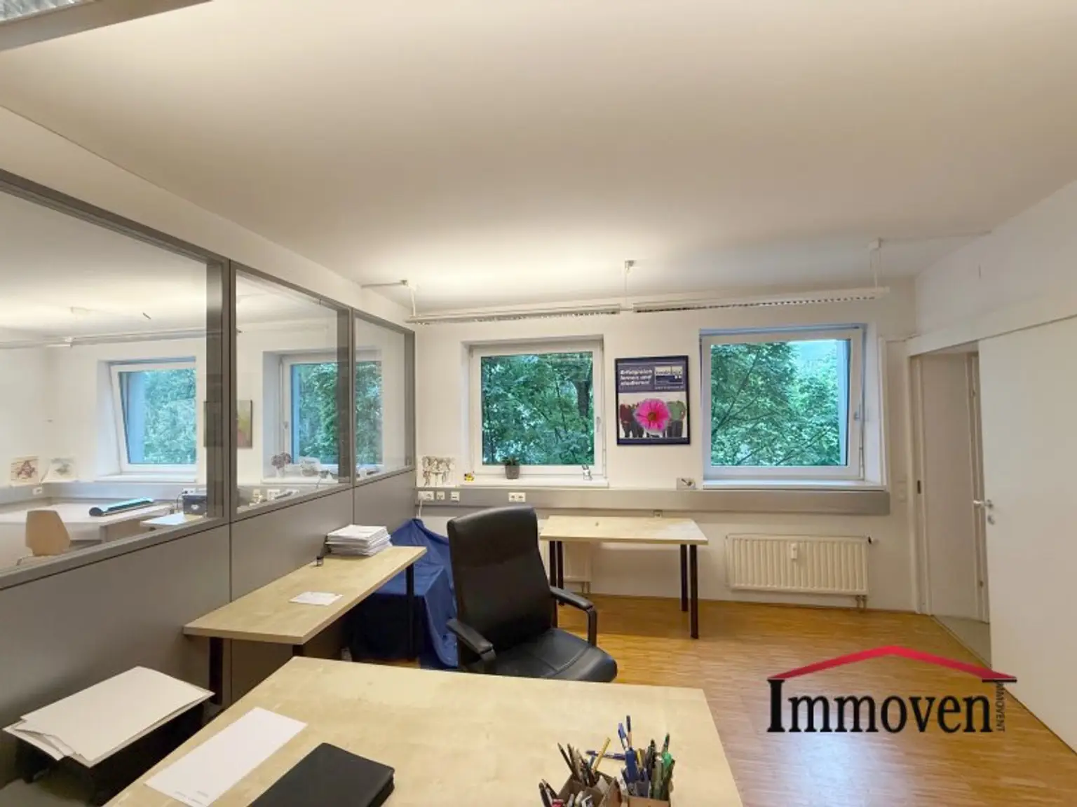 Gut geschnittenes Büro nahe dem Universitätszentrum