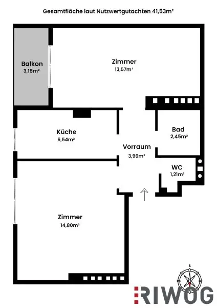 ERSTBEZUG nach Sanierung I 2 Zimmer Wohnung mit Loggia I Tischler Einbauküche inkl. Siemensgeräte I Alte Donau I Donauzentrum