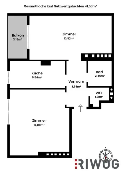 ERSTBEZUG nach Sanierung I 2 Zimmer Wohnung mit Loggia I Tischler Einbauküche inkl. Siemensgeräte I Alte Donau I Donauzentrum