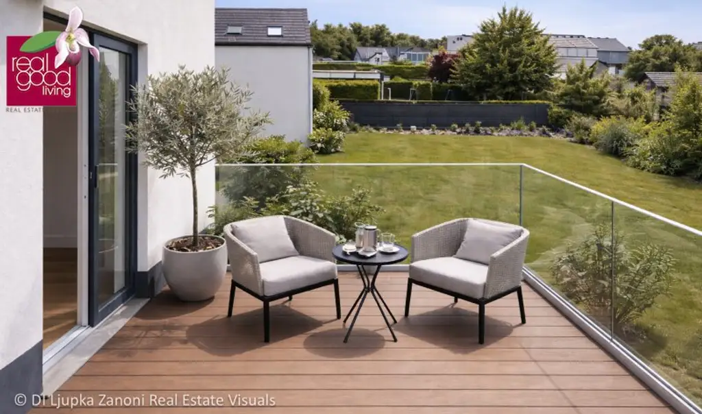 Moderne Doppelhaushälfte mit Garten in exklusiver Wohnlage – nahe Mödling