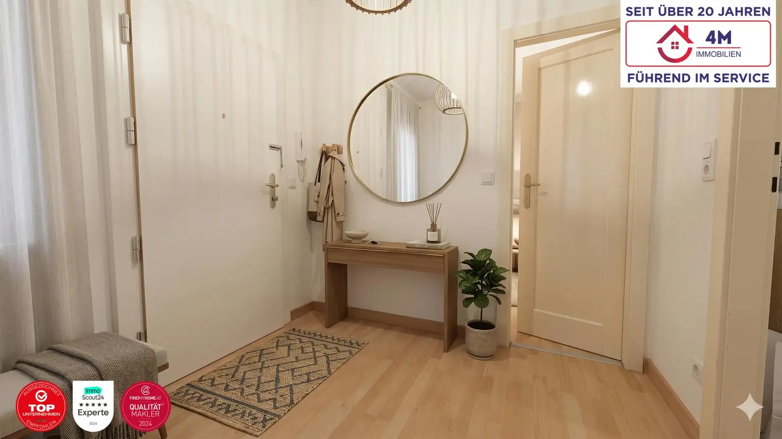 Eingangsbereich gestaged