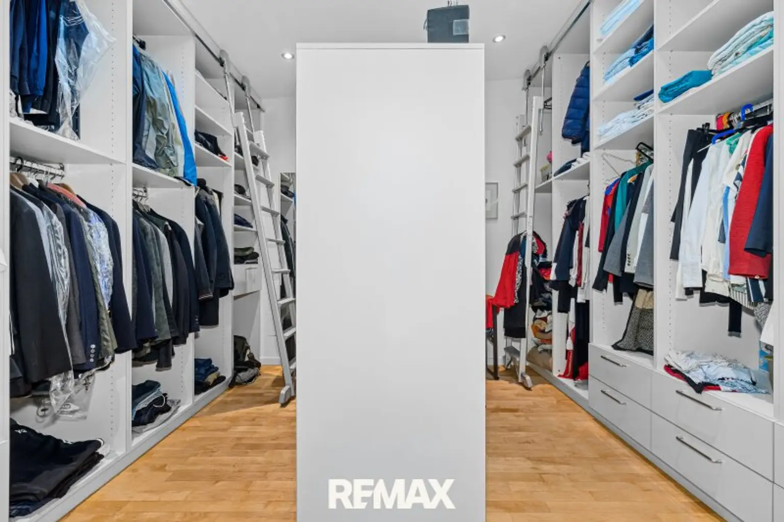 Begehbare Garderobe