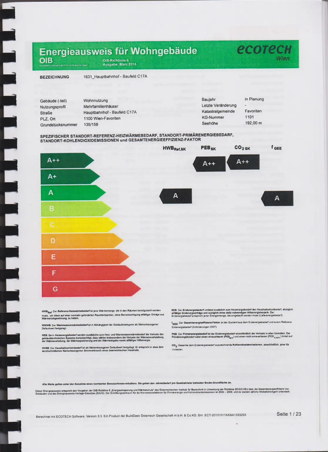 Sonnwendviertel: Wunderbare Wohnung mit drei Balkonen im MIO-HOCHHAUS