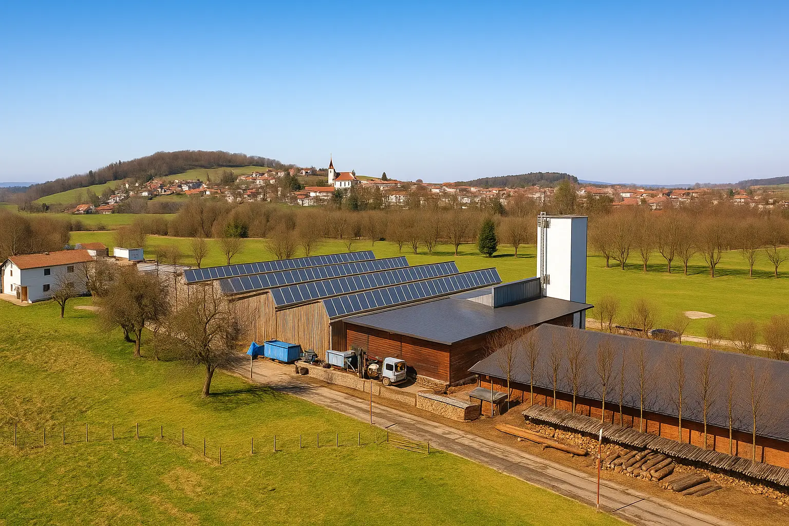 Aussicht nach Nordwesten