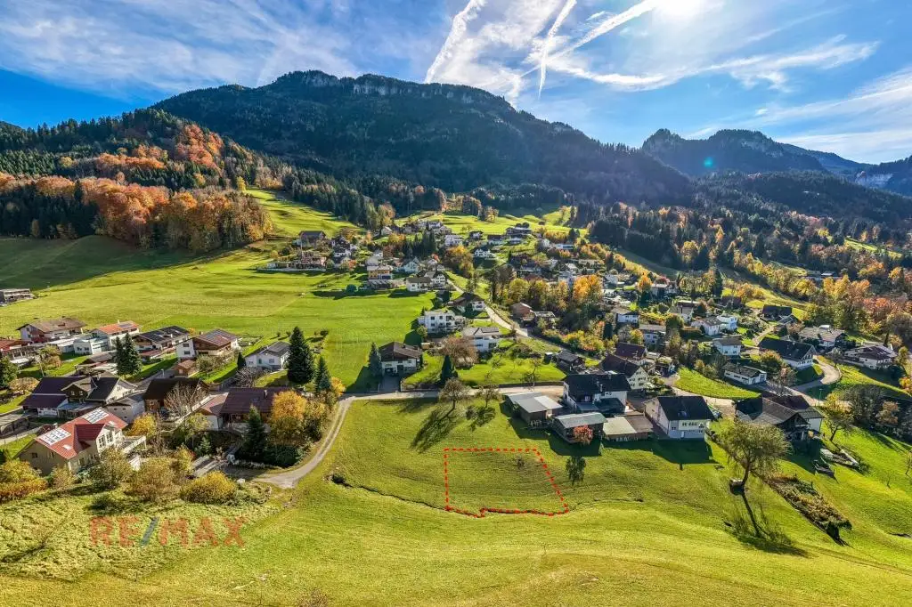 Ihr Rückzugsort in Hohenems/Emsreute – sonniges, ruhiges Grundstück