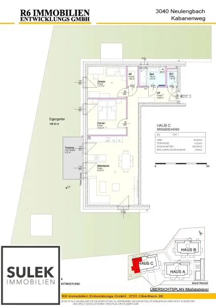 Wohnpark Neulengbach | Erstbezug | 3 Zimmer mit Garten