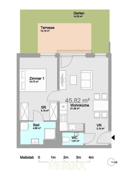 10. Eigentumswohnung 1100 Wien - Grundriss