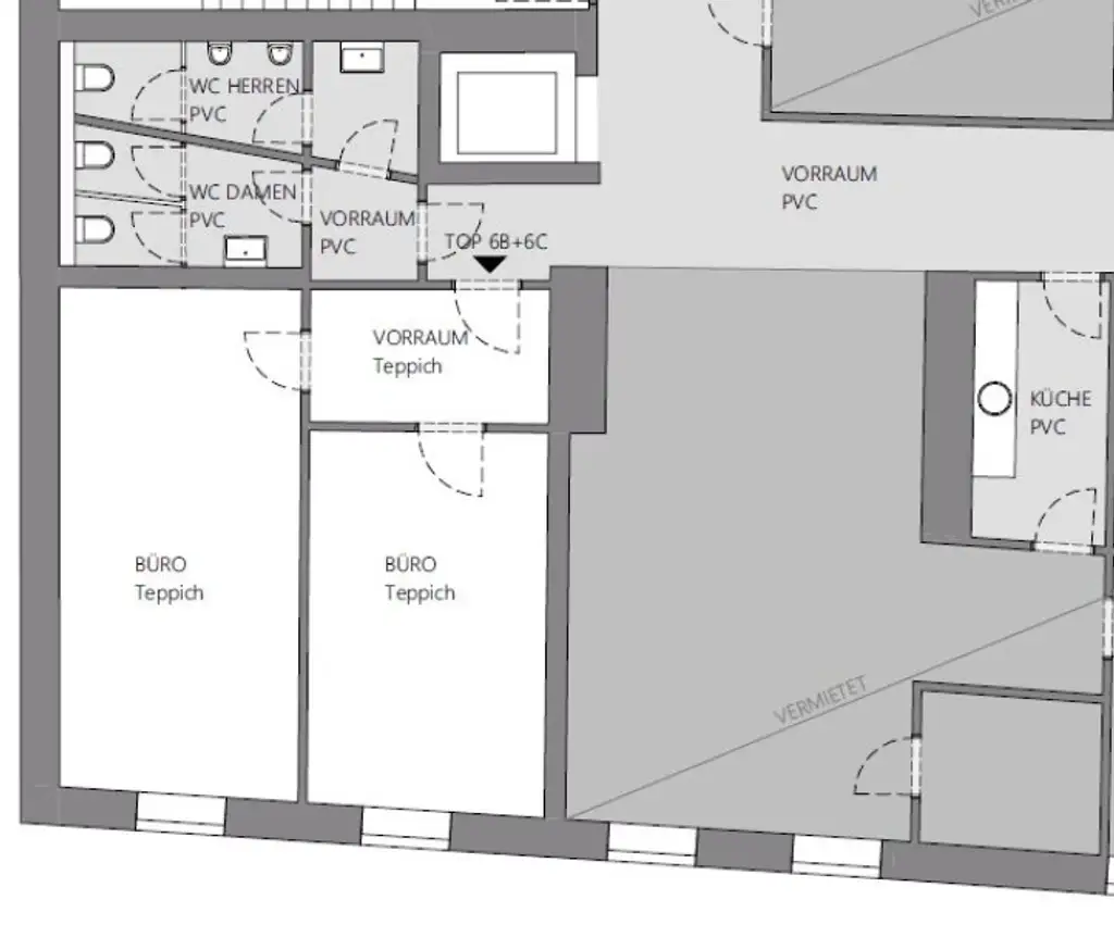 Ausgestattete Büro-/Kanzleifläche in 1A Innenstadtlage von Klagenfurt