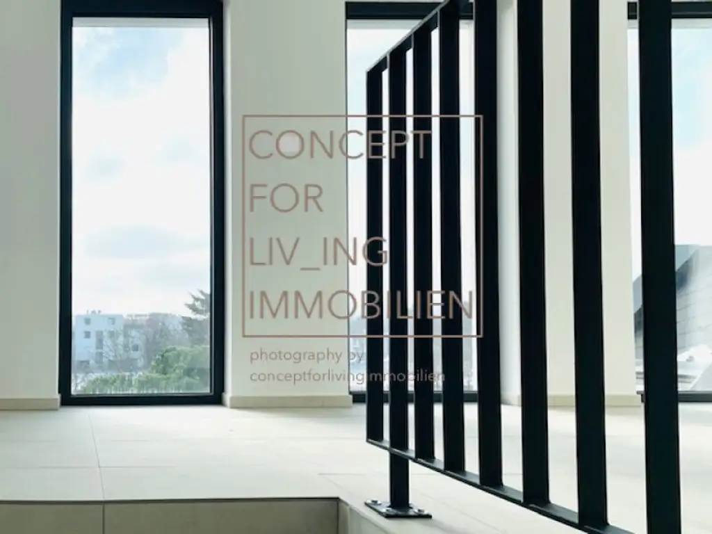 Exklusiv. Trendy. Coole Architektur. 63m2 Dach-Terrassen-Maisonette. Garage. Beziehbar: ab FJ/SO 2026. Erstbezug. Ideale Anlegerwohnung