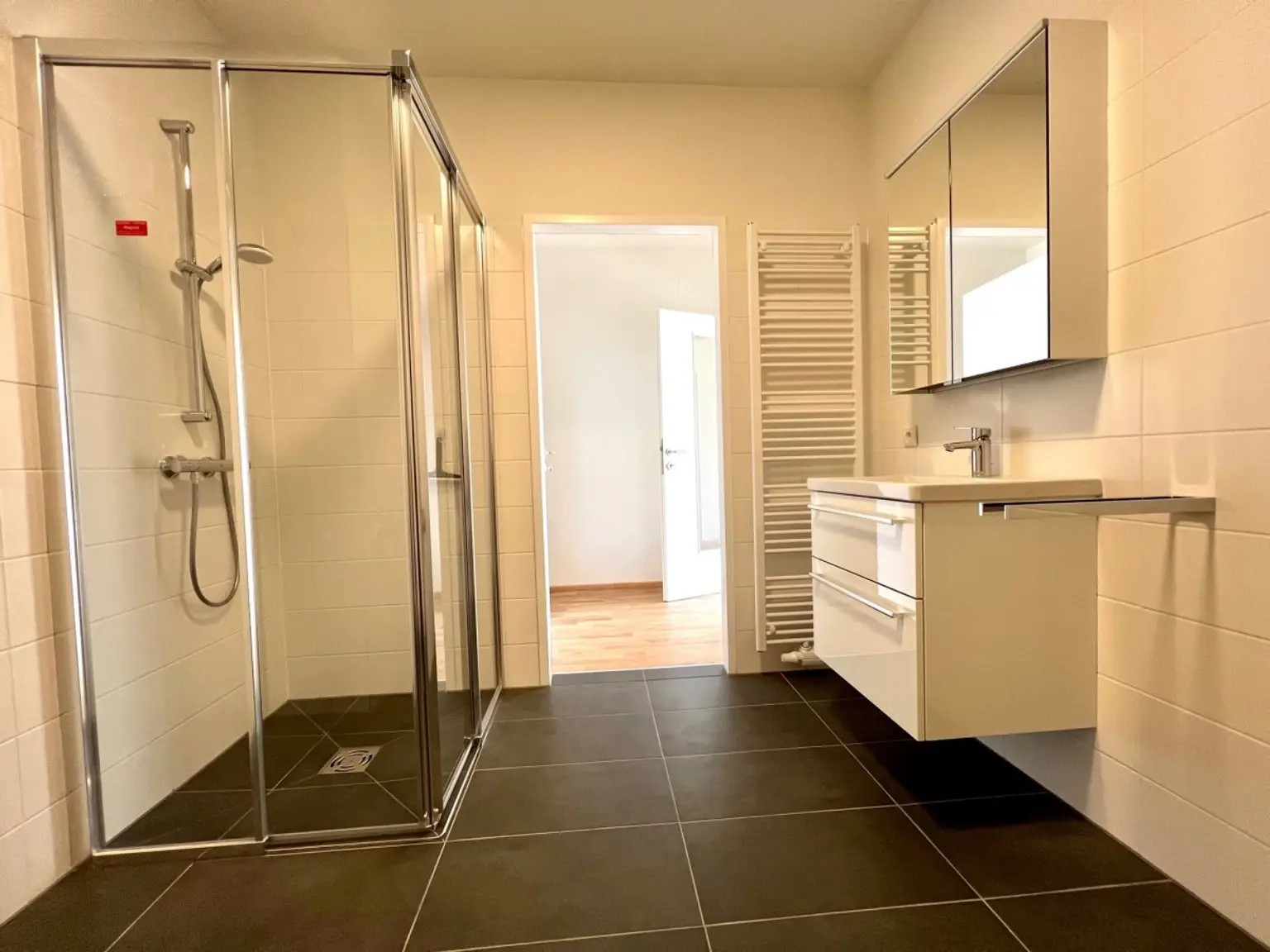 Badezimmer3 | ++ NEUBAUWOHNUNG in TULLN ++ ZWEI Zimmer mit BALKON | Prima Service Immobilien
