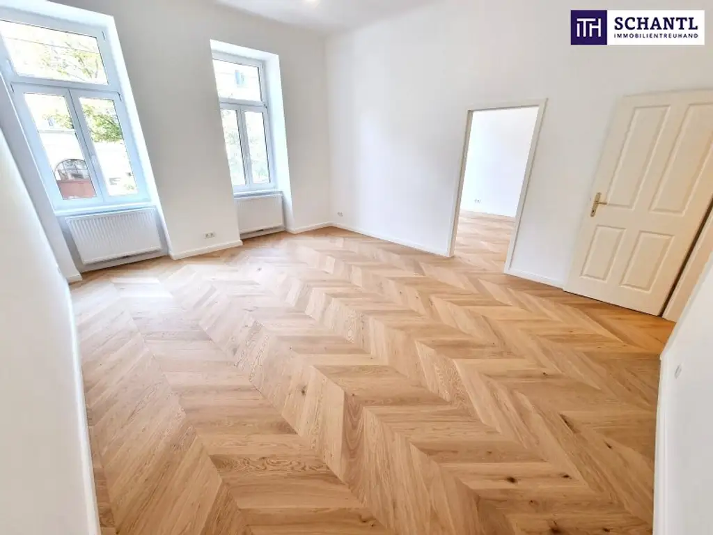Mehr Stil pro Quadratmeter - Wohnen mit Fischgrätflair! Erstbezug + Traumhaft schönes Altbauhaus + Perfekte Infrastrukur und Anbindung + Neue Einbauküche! Jetzt zugreifen!