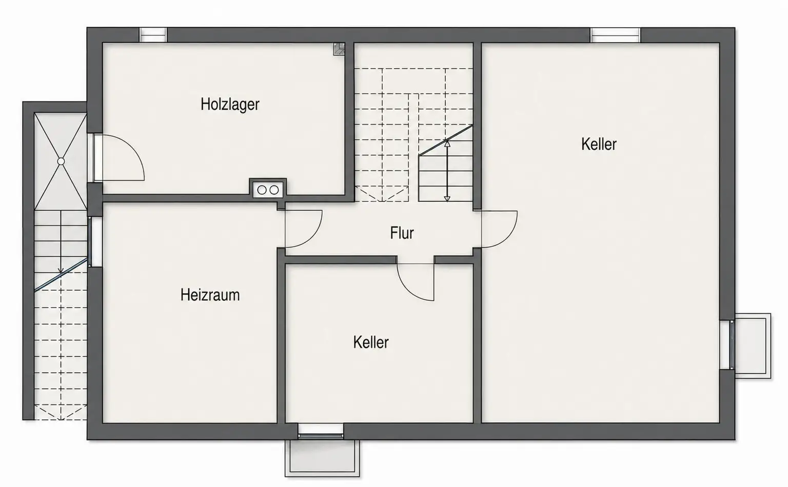 2D Grundriss KG