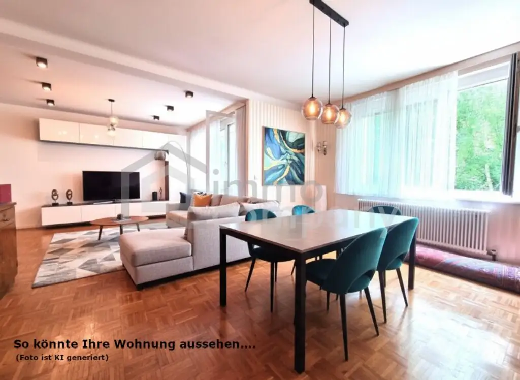 TOP-LAGE NAHE ROTER BERG!! Ruhig gelegene, lichtdurchflutete FAMILIENWOHNUNG – Auch trennbar!