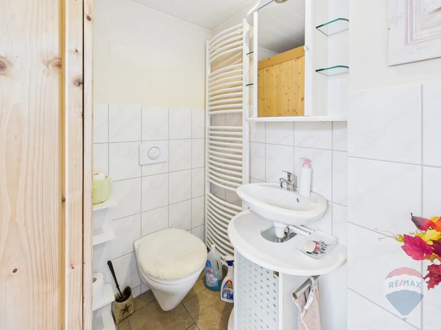 Toilette im Wellnessbad