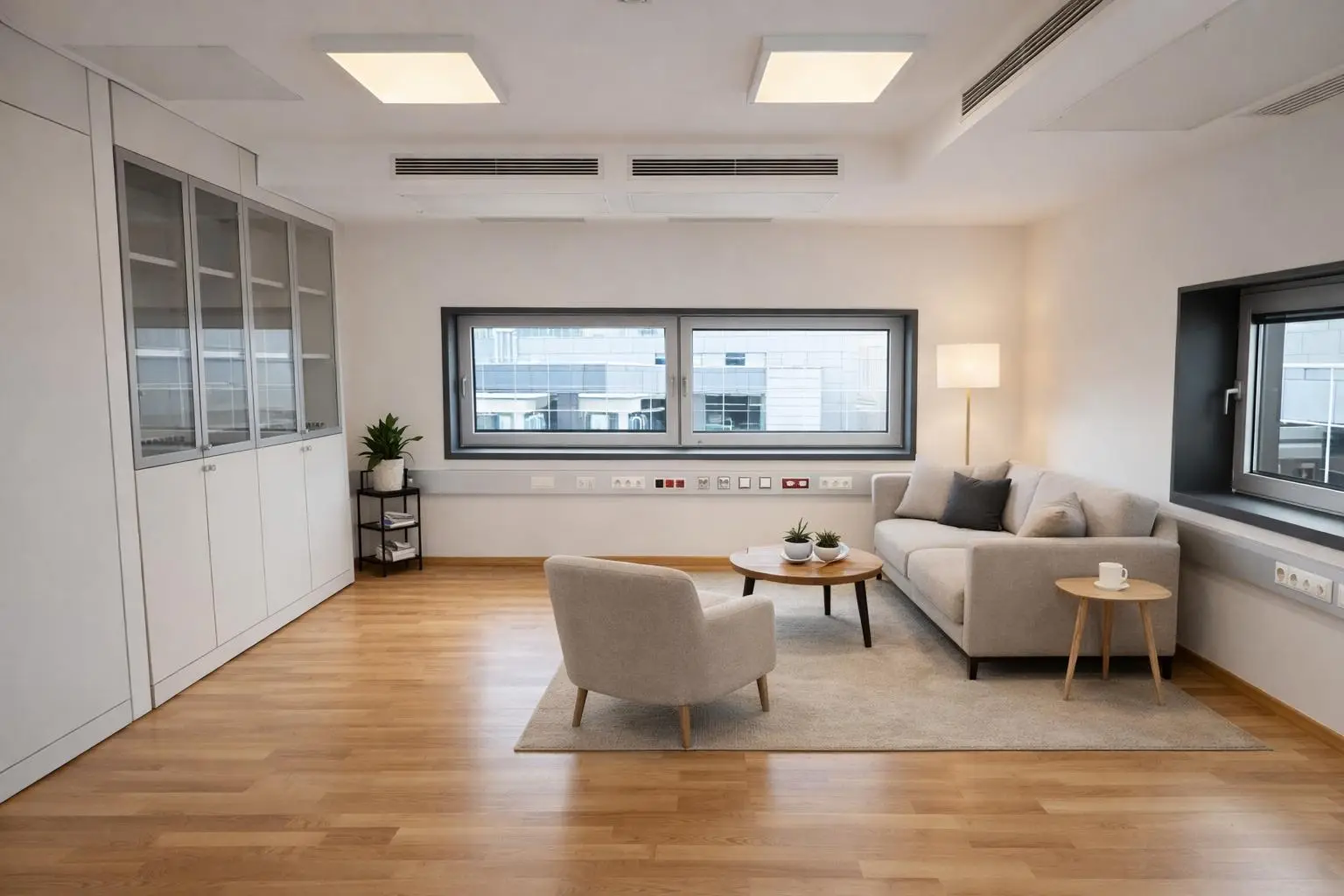 Gemeinschaftsbereich - digital gestaged