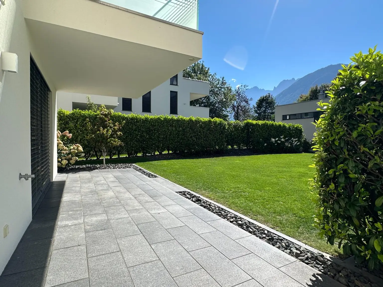 Architektur trifft Luxus - Exklusive Gartenwohnung