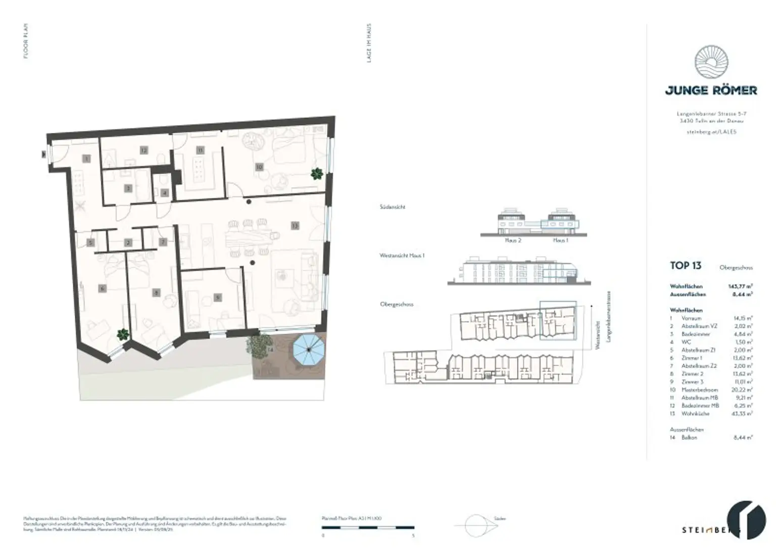 5 Zimmer Wohnung im Zentrum von Tulln