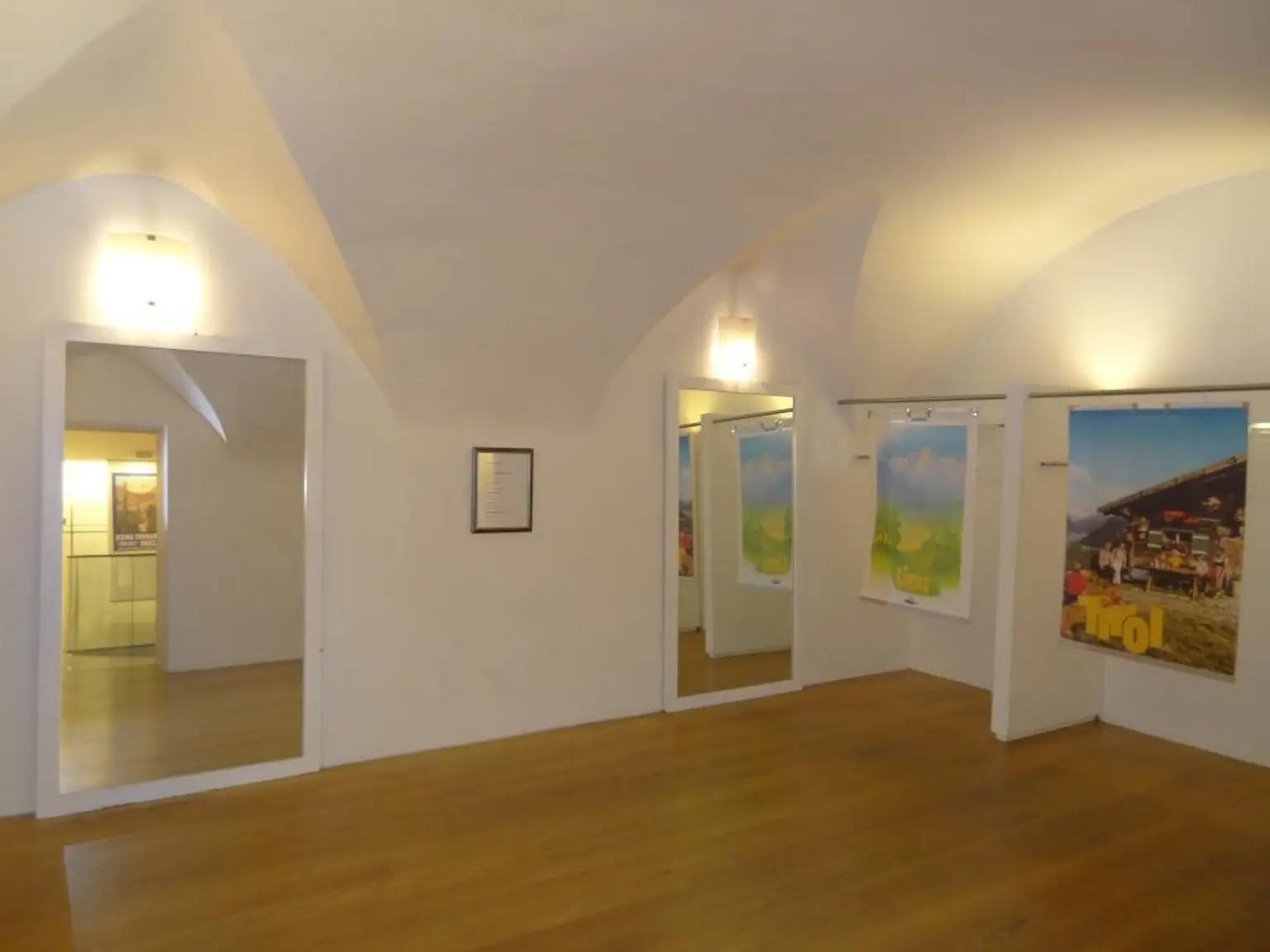 Nebenraum mit Deckengewölbe