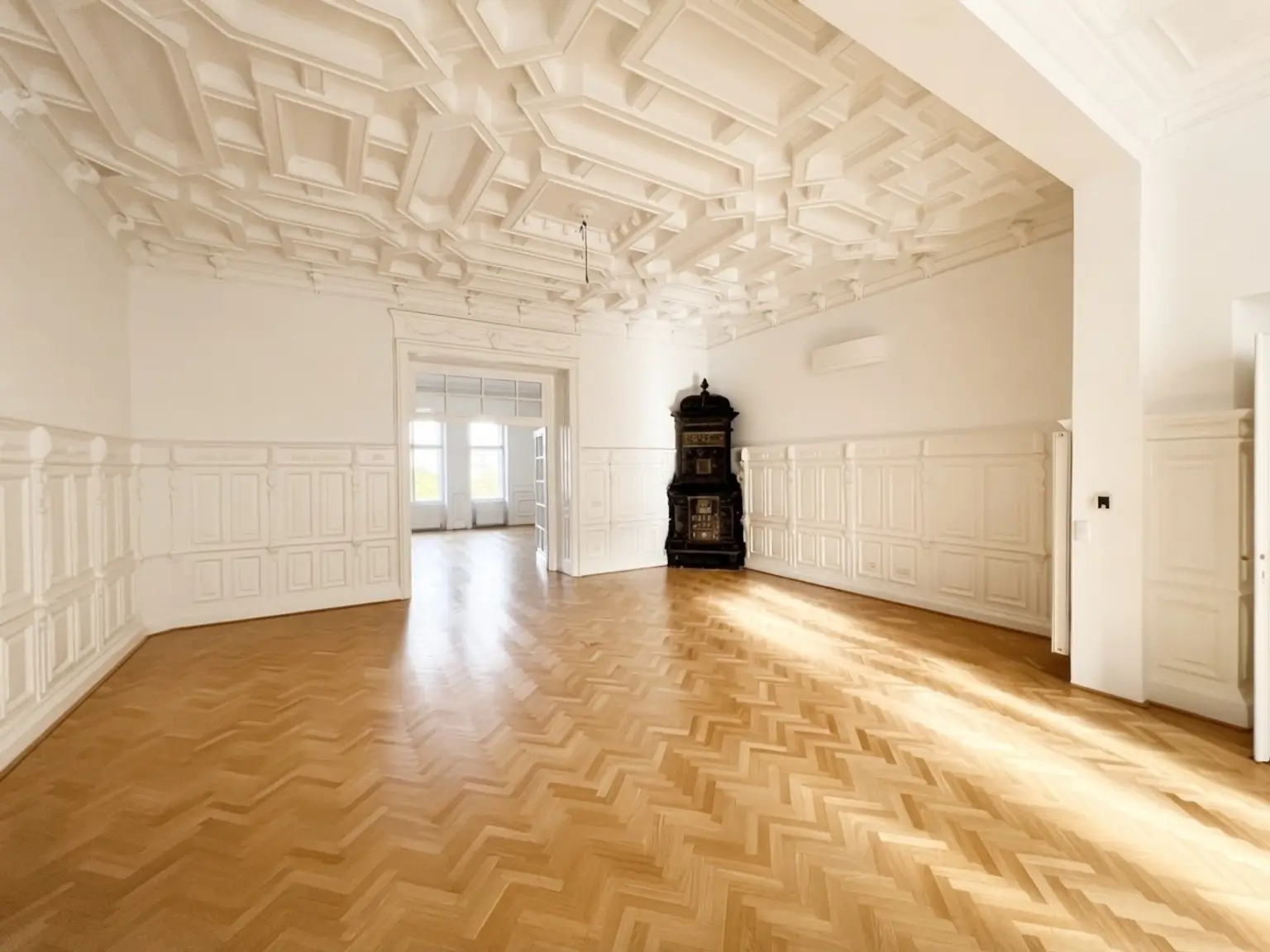 UNBEFRISTET: Prachtvolle Altbauwohnung der absoluten Königsklasse beim Schottentor