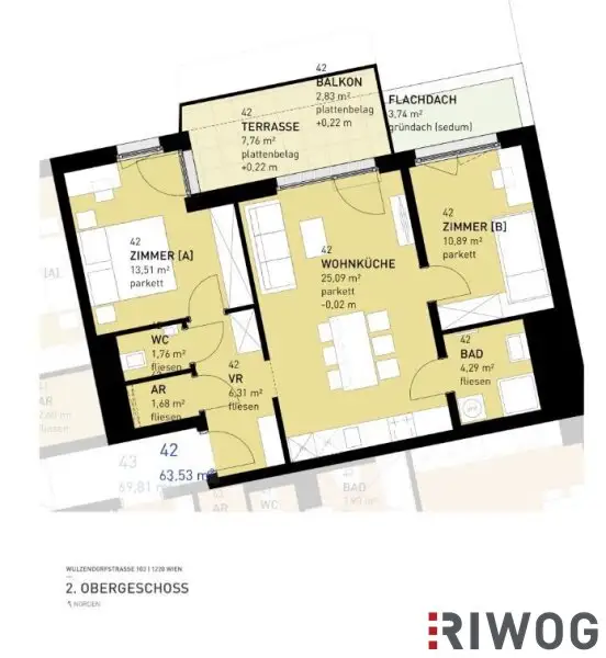 || Erstbezug || 3-Zimmer Wohnung mit Balkon, Terrasse & extra Eigengarten im Erdgeschoss || Nahe Innerer Stadt ||