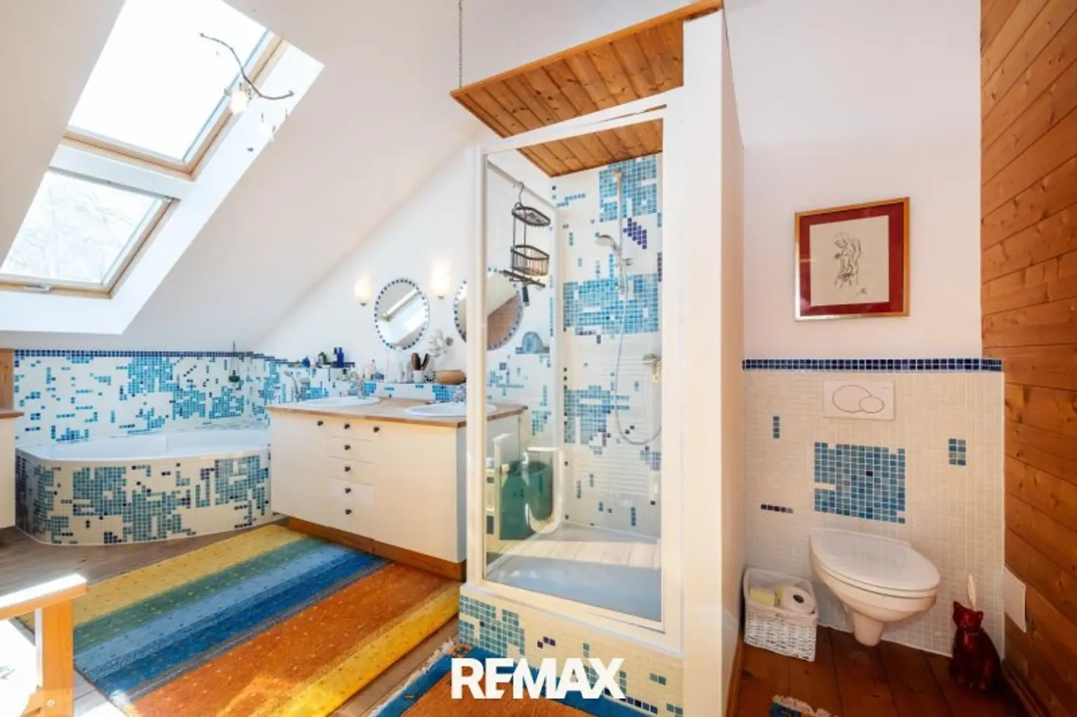 Badezimmer Zwischengeschoß