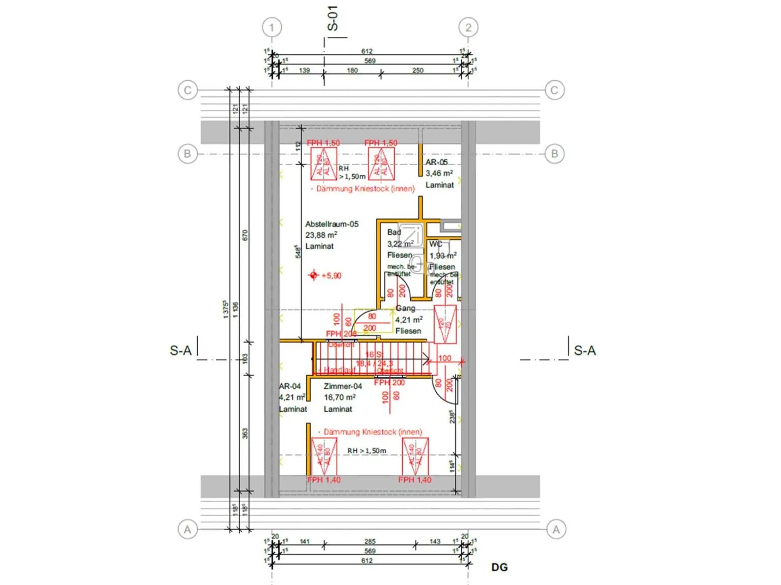 Grundriss DG