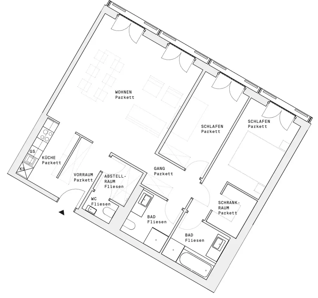 DC-FLATS: High-End-Apartment bei der UNO-City!! ERSTBEZUG!!