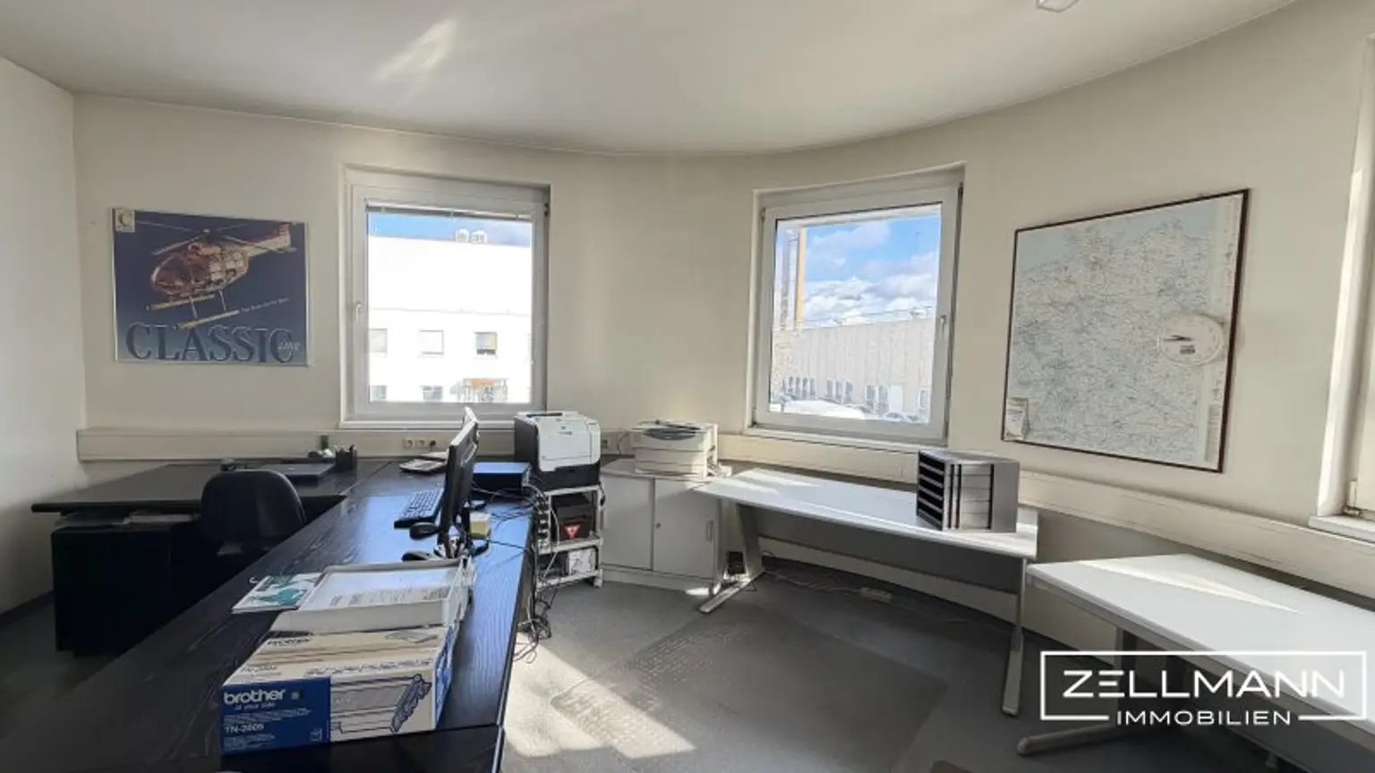 Bürofläche mit Lager und Parkplätzen in Gewerbeobjekt | ZELLMANN IMMOBILIEN