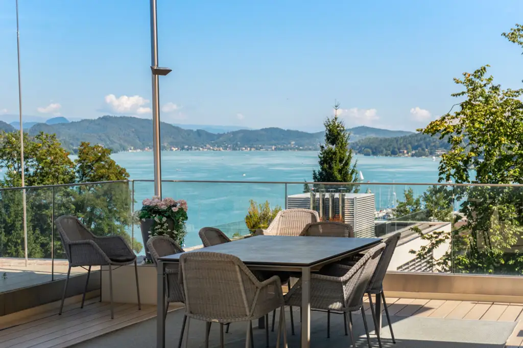 Luxus-Penthouse in den Schlossresidenzen Velden