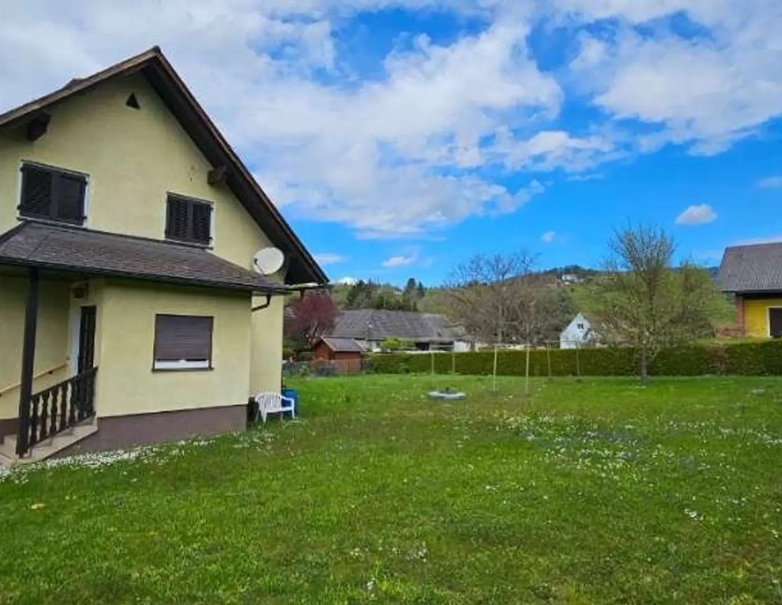 Großes, sonniges Grundstück + Einfamilienhaus in Andritz
