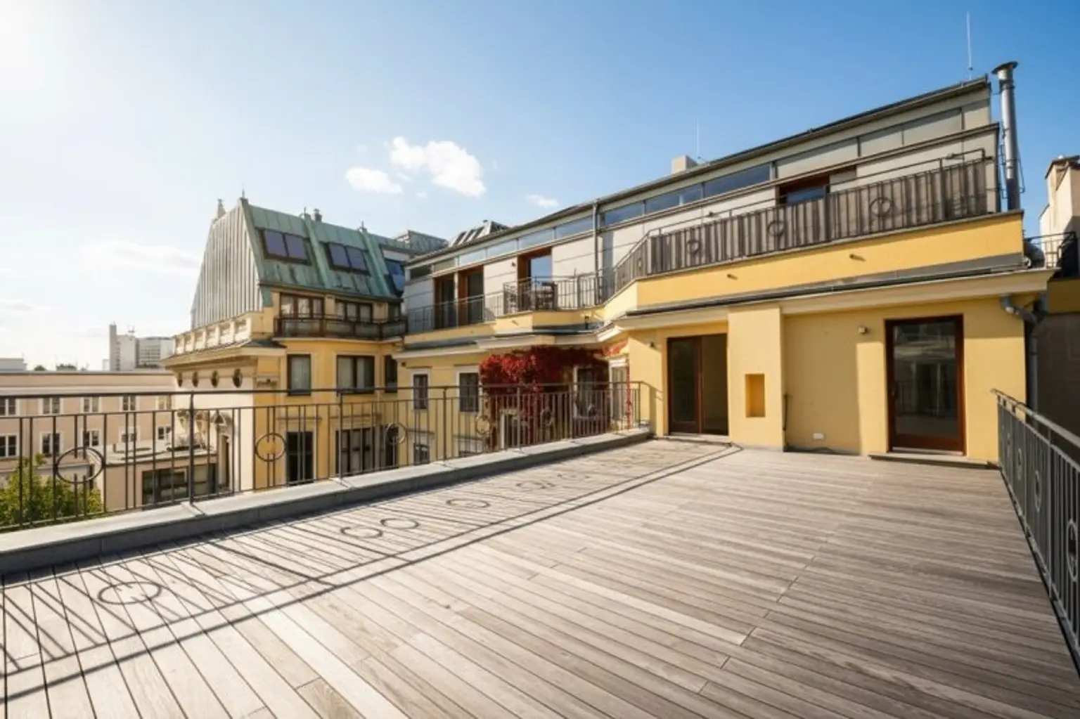 Exklusive Palais Büro mit Terrasse im Botschaftsviertel