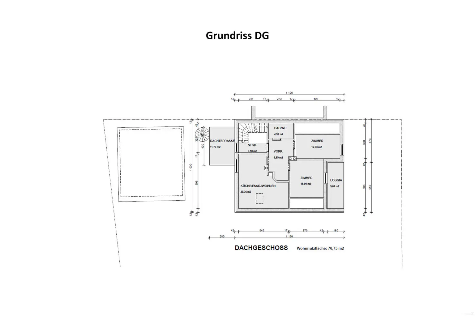 Grundriss DG
