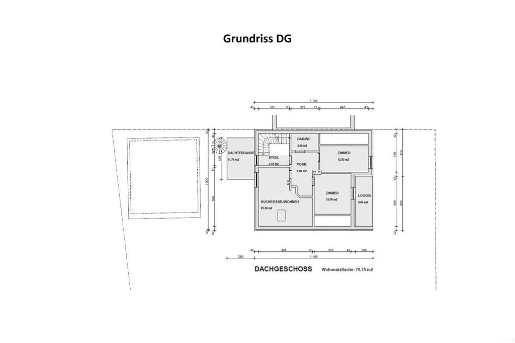 Grundriss DG
