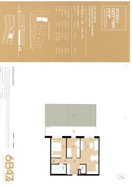 Moderne 3-Zimmer-Wohnung mit Terrasse und Garten in St. Pölten – Ihr neues Zuhause wartet!