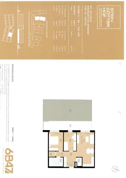 Moderne 3-Zimmer-Wohnung mit Terrasse und Garten in St. Pölten – Ihr neues Zuhause wartet!