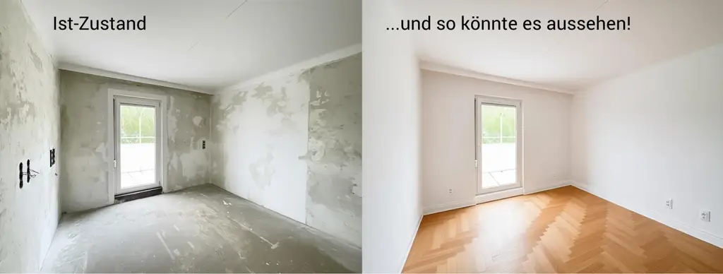 Sanierungshit - Dachgeschoß ohne Schrägen mit 2 Terrassen