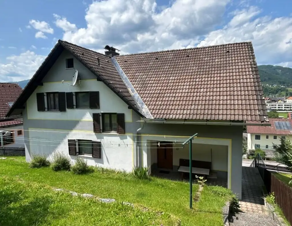 Einfamilienhaus in erhöhter Aussichtslage in Mitterdorf im Mürztal - auch als Zweifamilienhaus nutzbar!