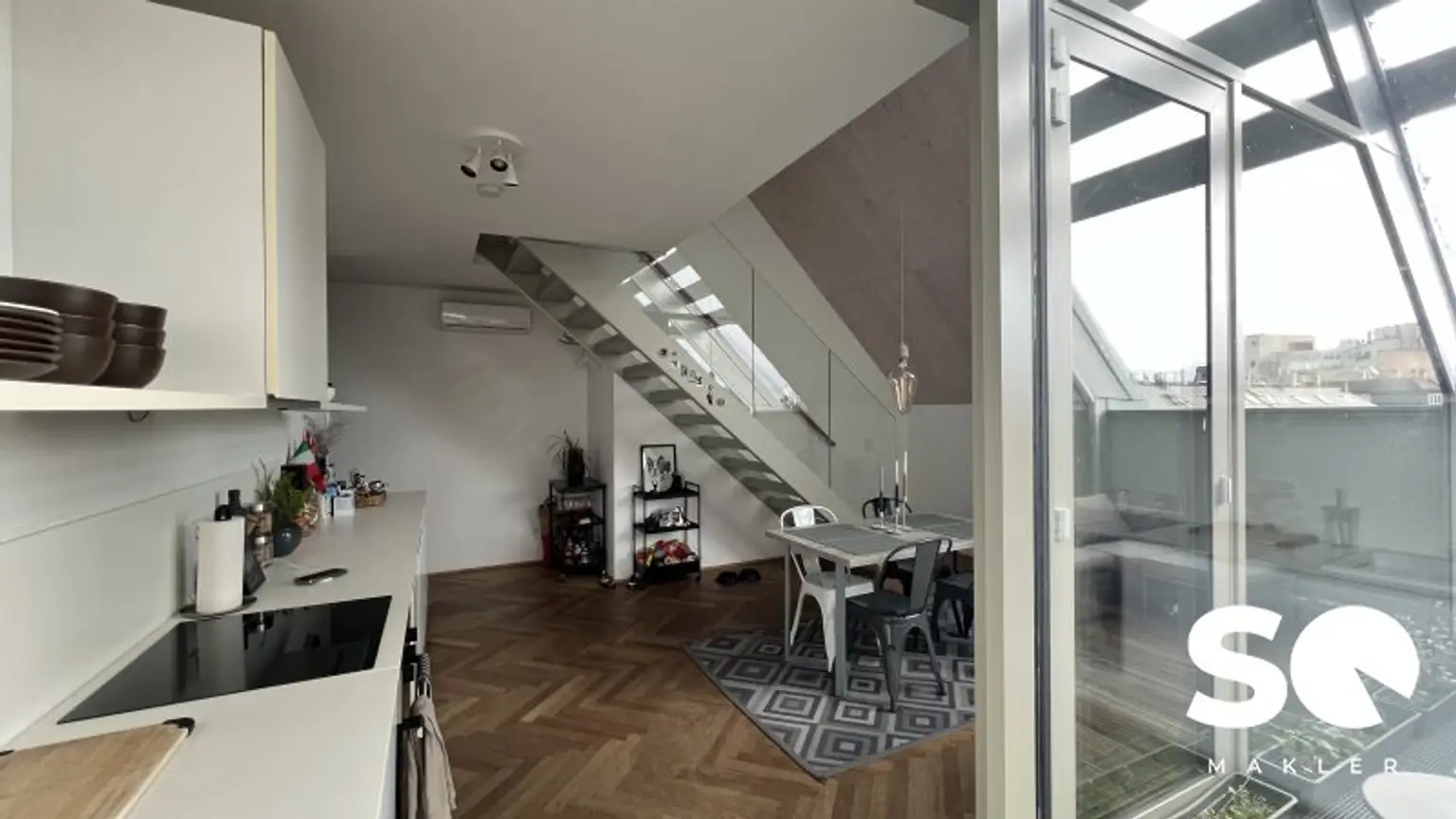 # SQ - MODERN LIVING - MODERNE DG WOHNUNG IN JOSEFSTADT --- LEDERERGASSE - 1080 WIEN