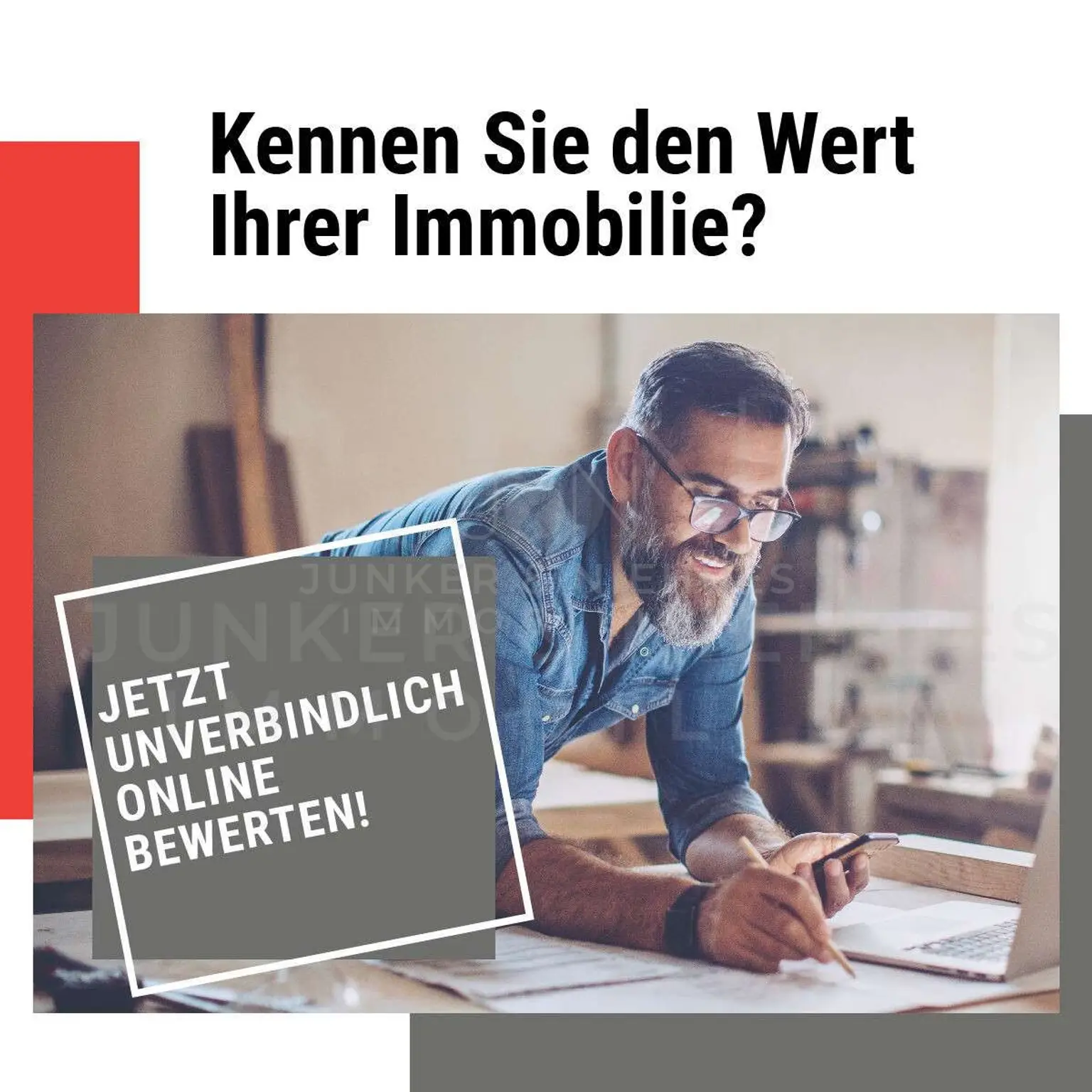 Bewerten Sie Ihre Immobilie in nur 3 Minuten