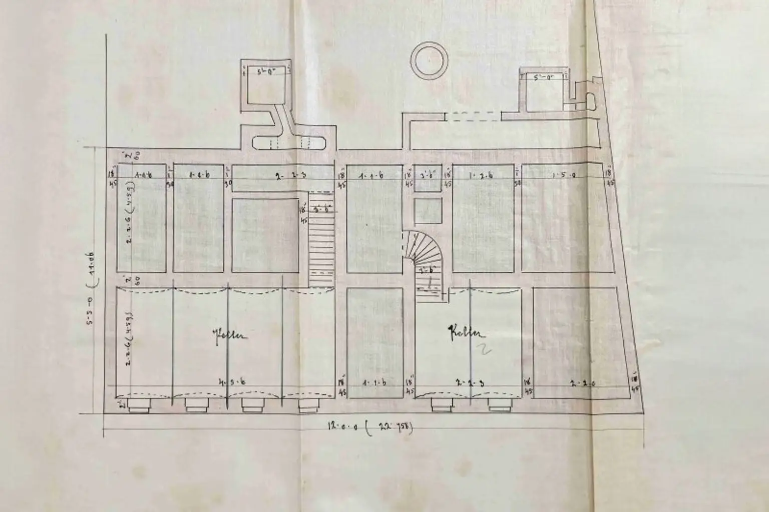 Plan Keller 1877