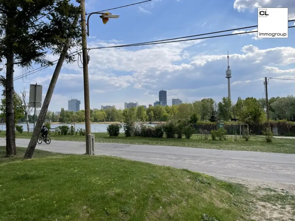 Beautiful and furnished 107 m² 4 room apartment with terracce for rent in 1210 Vienna located directly at the Obere Alte Donau!