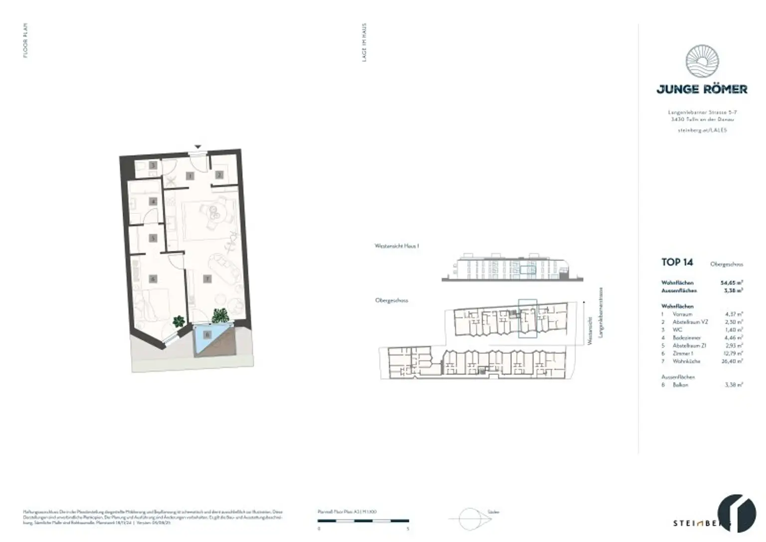 2 Zimmer Wohnung Nähe Donaulände und Zentrum