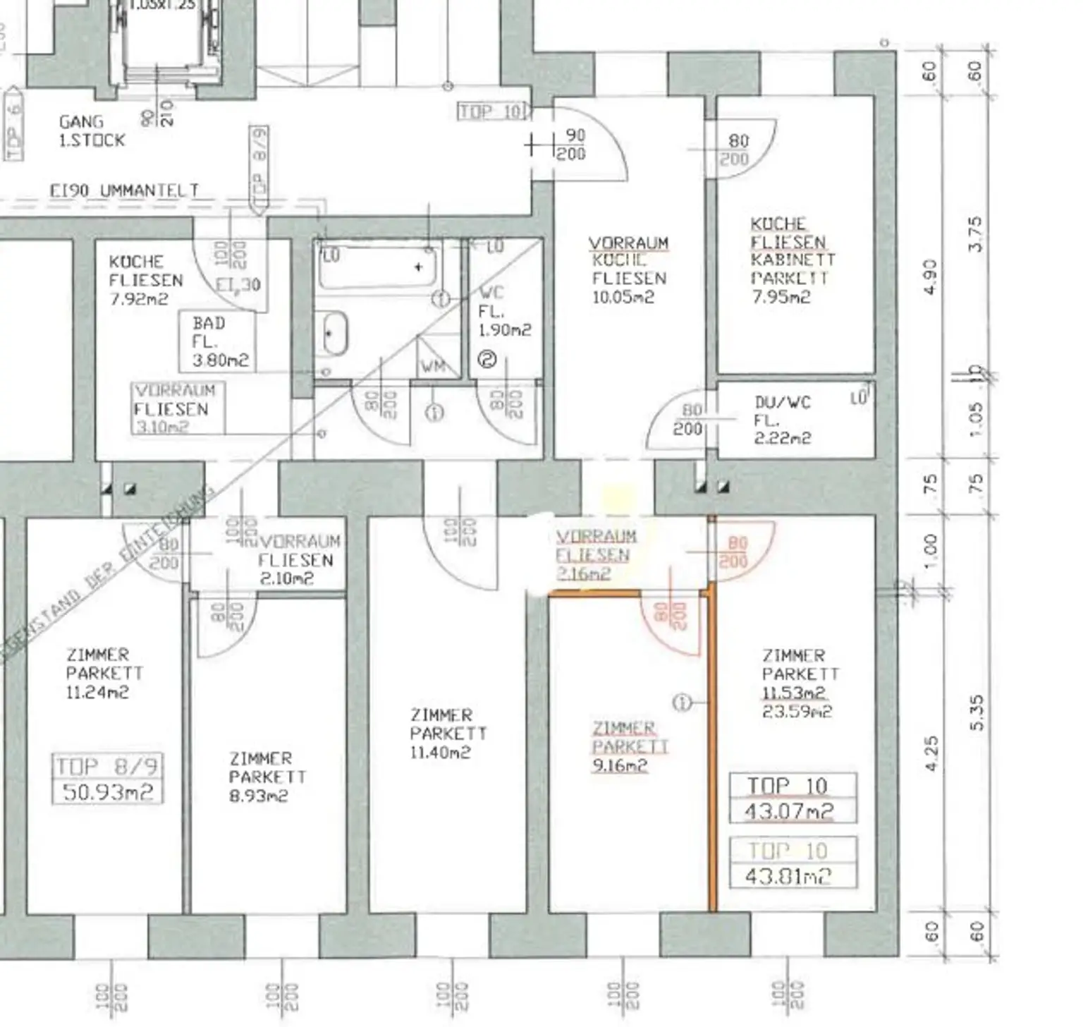 Exklusives Altbau-Juwel im 2. Bezirk – großzügige 6-Zimmer-Wohnung