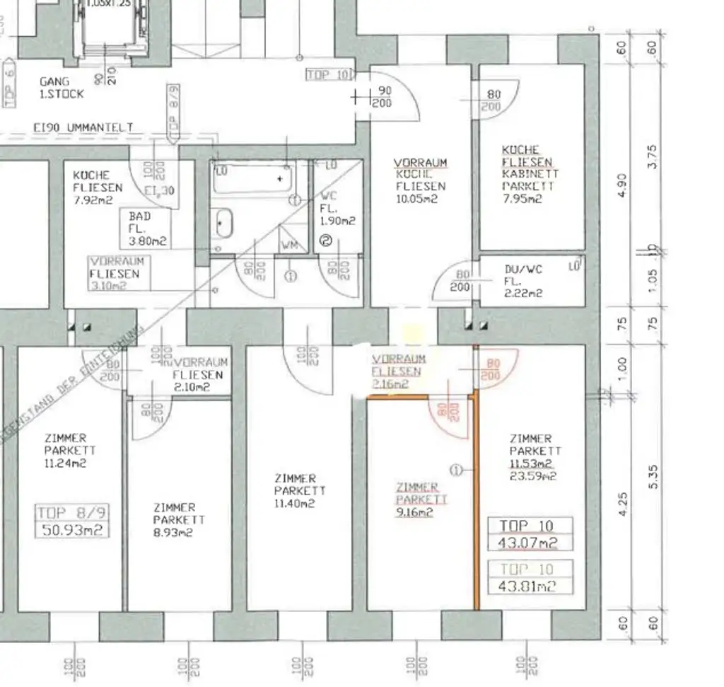 Exklusives Altbau-Juwel im 2. Bezirk – großzügige 6-Zimmer-Wohnung