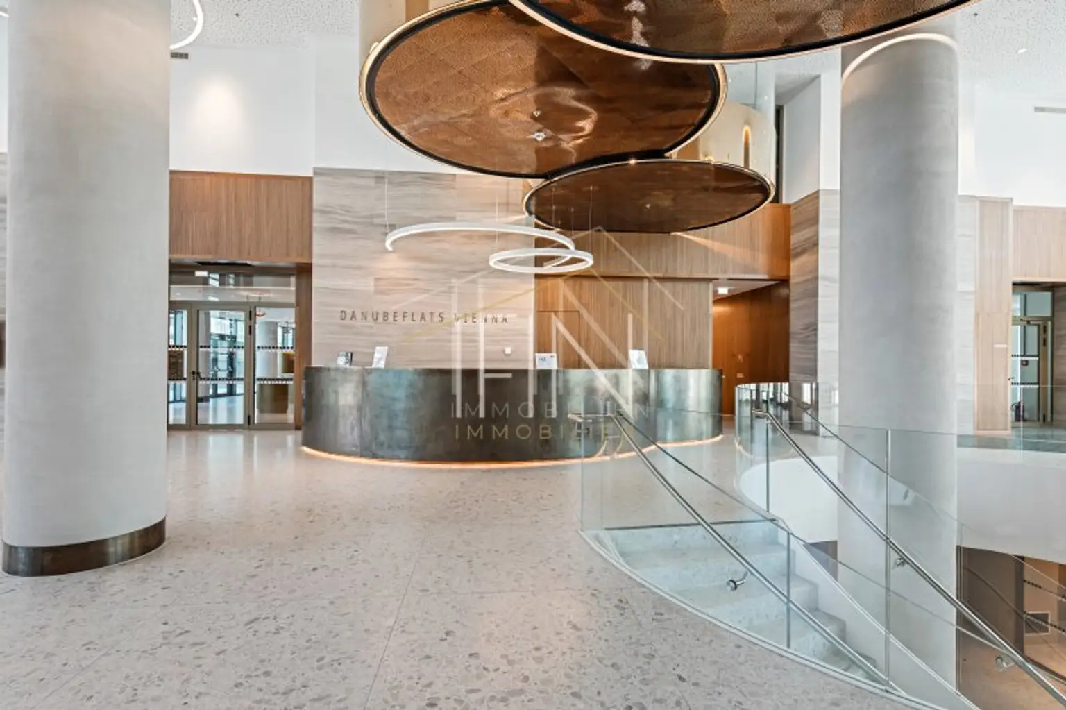 Lobby, Eingangsbereich Danube Flats