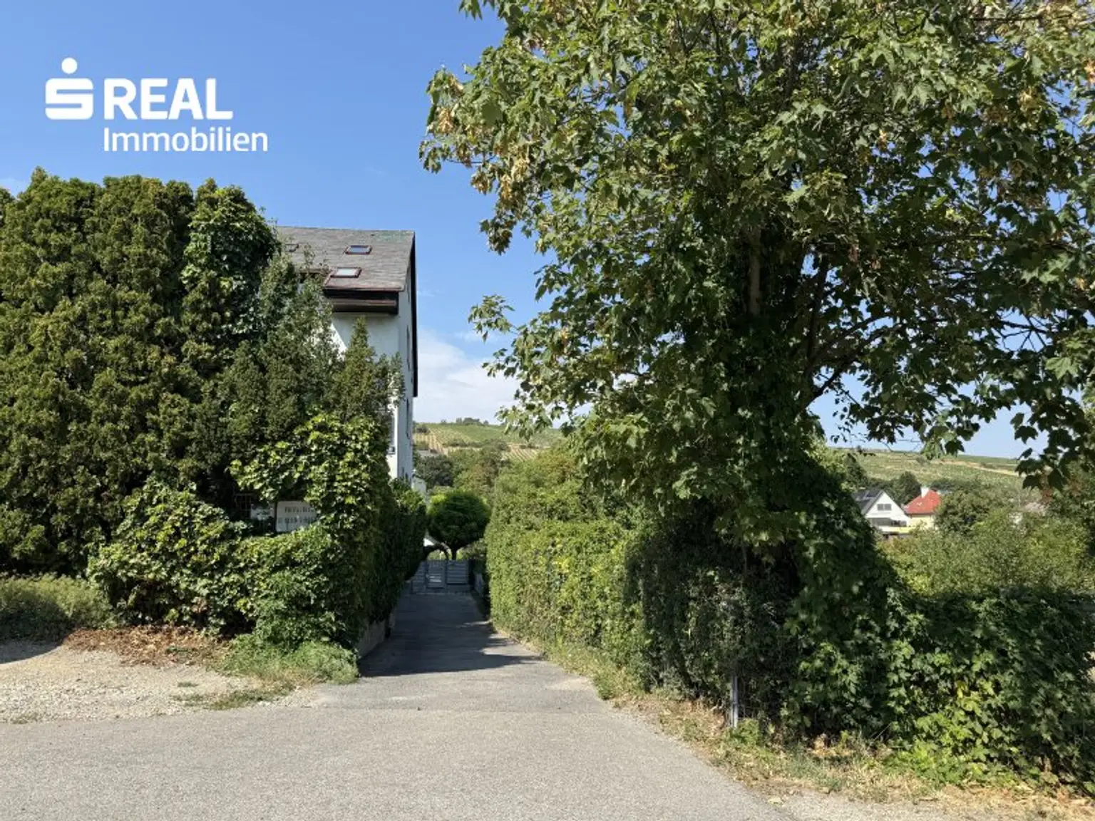 Zugang zum Wohnhaus
