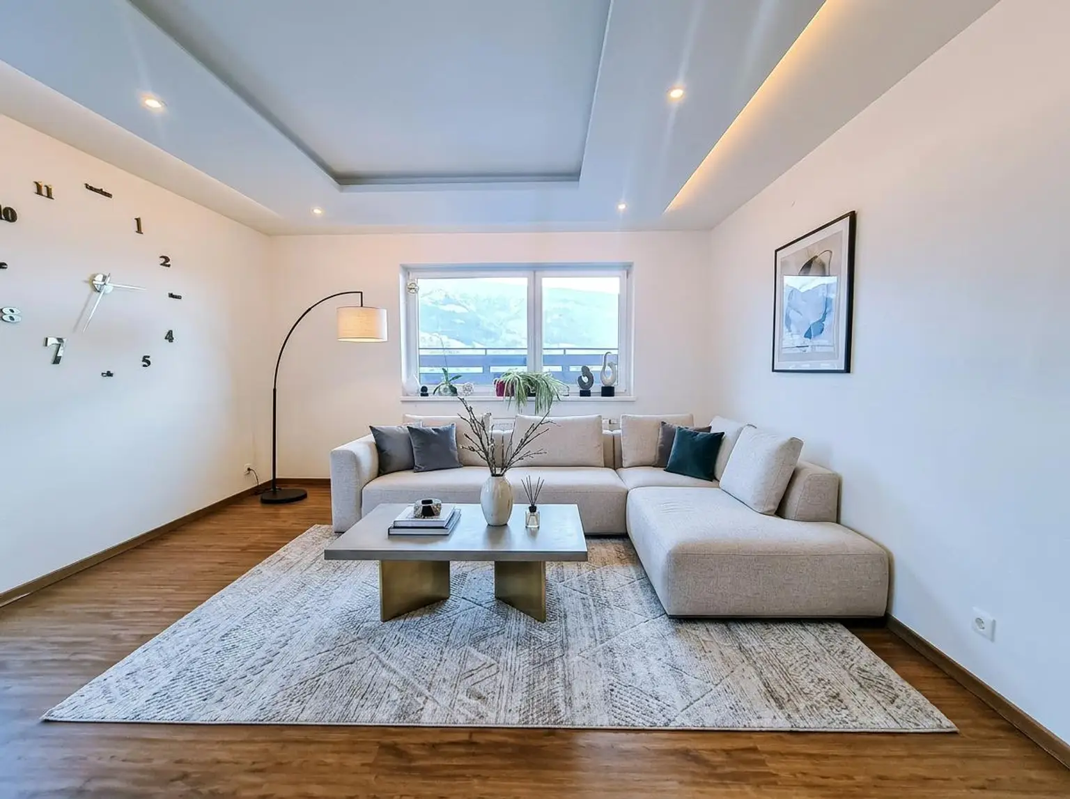 Wohnzimmer Visualisierung