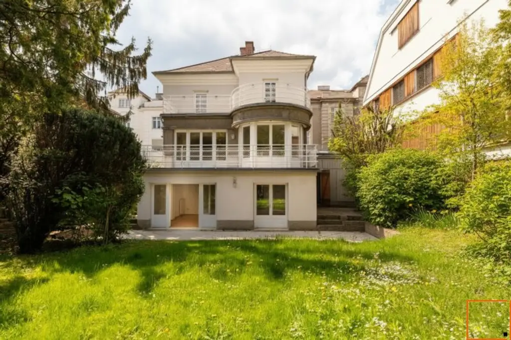 Bauhausvilla in zentraler Grinzinger Bestlage