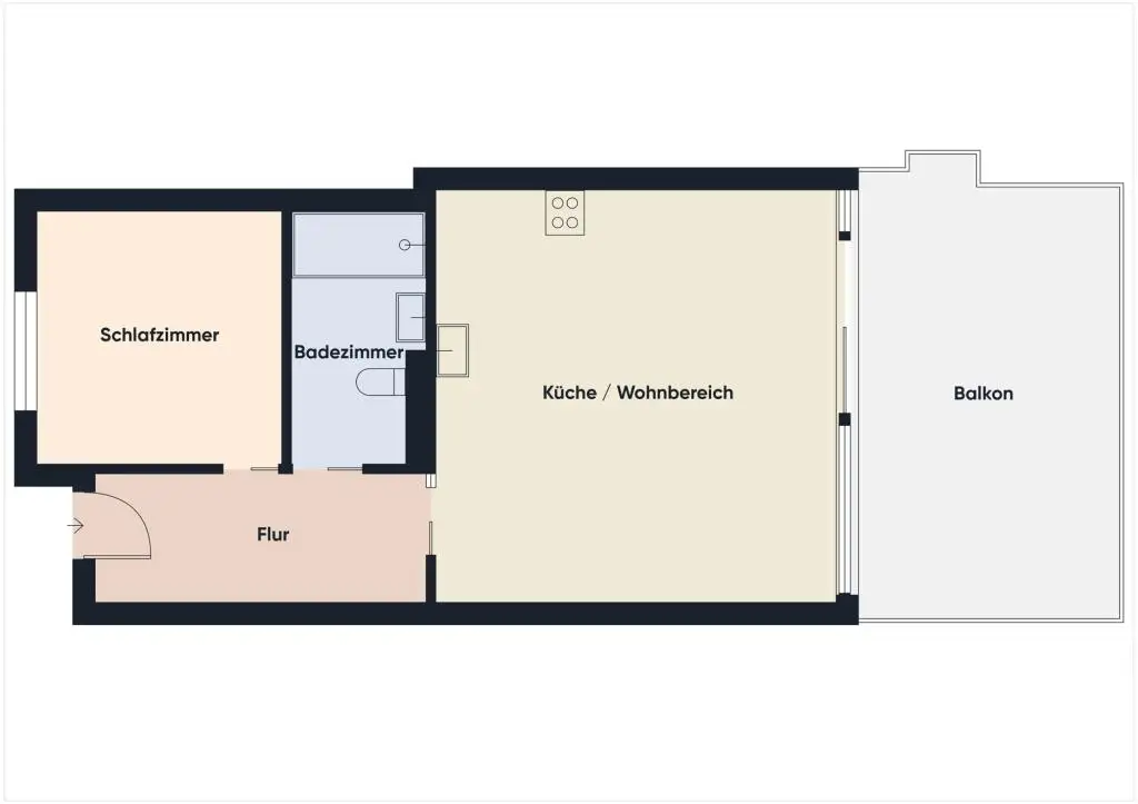 Urban Living Dornbirn: Stilvolle 2-Zimmer-Wohnung im Herzen der Stadt